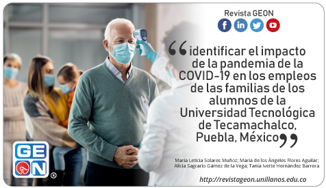 Impacto laboral de la COVID-19 en las familias de los estudiantes de la Universidad Tecnológica de Tecamachalco
